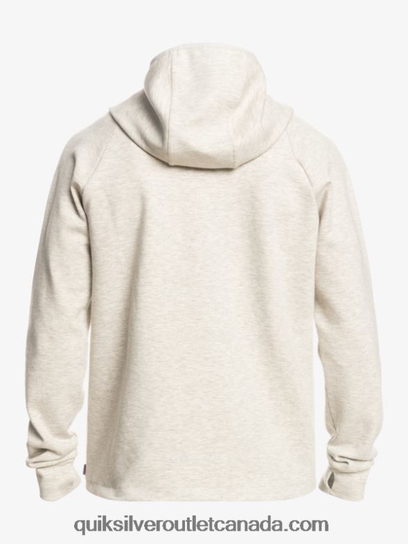 CA Quiksilver Men Step Off Hoodie gray violet heather TX4R21029