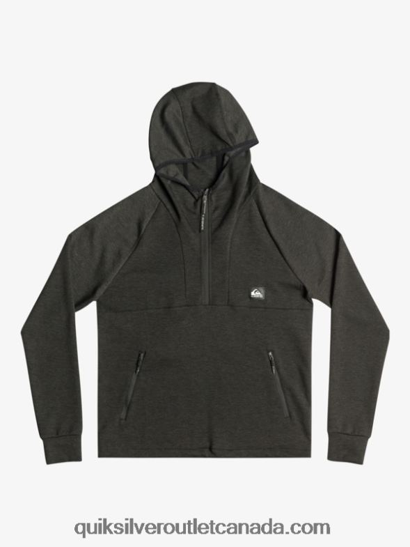 CA Quiksilver Men Step Off Hoodie phantom heather TX4R21028