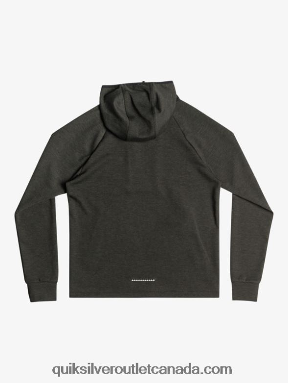 CA Quiksilver Men Step Off Hoodie phantom heather TX4R21028