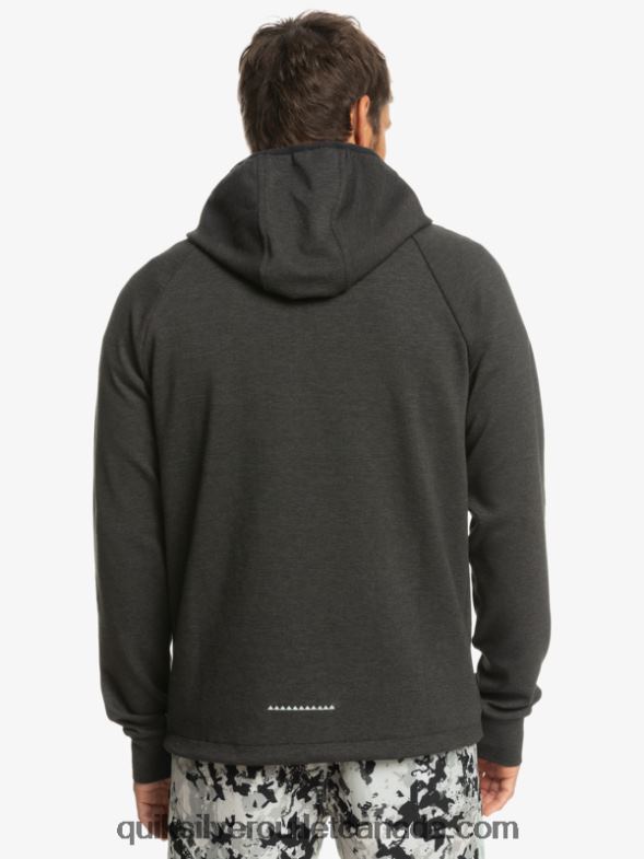 CA Quiksilver Men Step Off Hoodie phantom heather TX4R21028