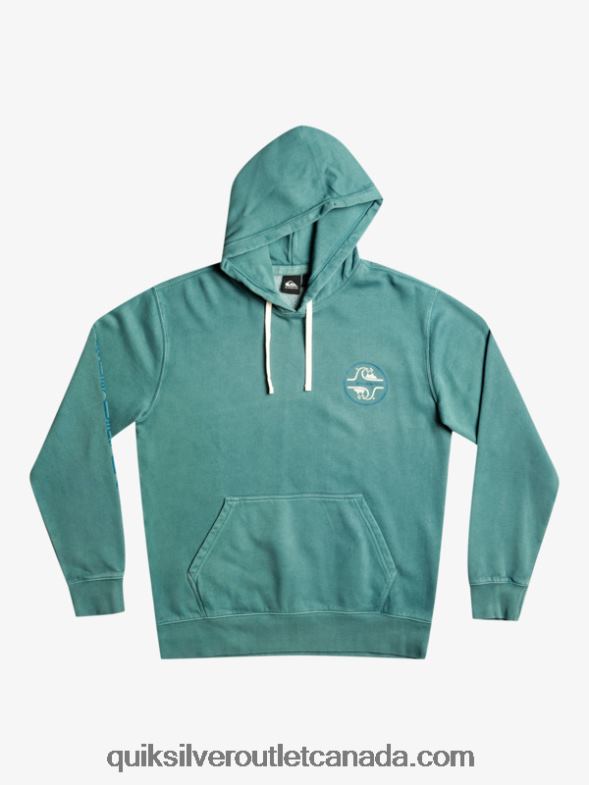 CA Quiksilver Men Sweet As Slab Hoodie brittany blue TX4R21220