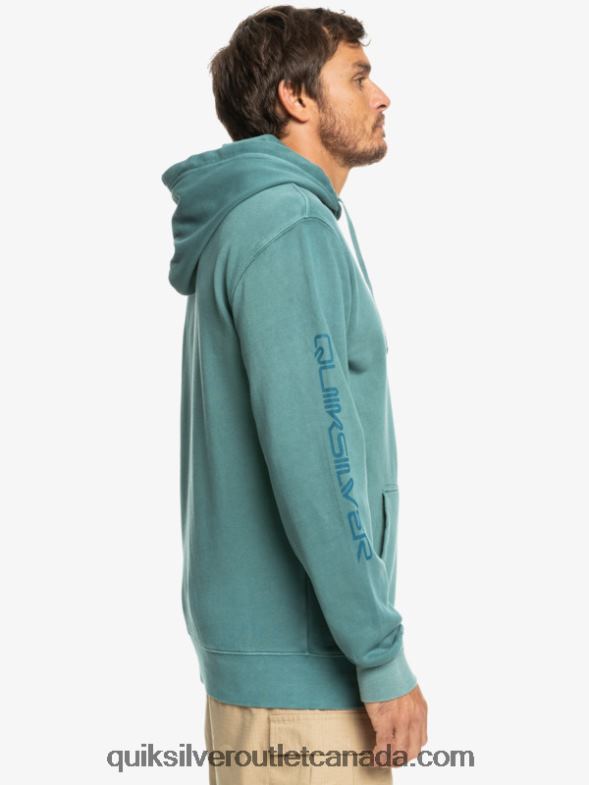 CA Quiksilver Men Sweet As Slab Hoodie brittany blue TX4R21220