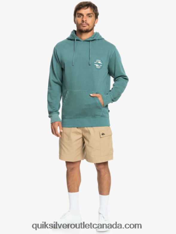 CA Quiksilver Men Sweet As Slab Hoodie brittany blue TX4R21220