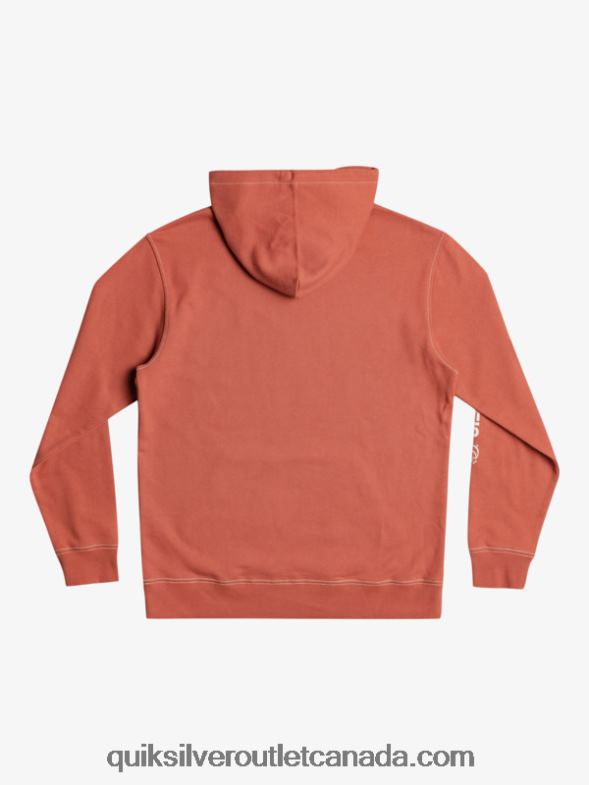 CA Quiksilver Men The Original Hoodie marsala TX4R21034