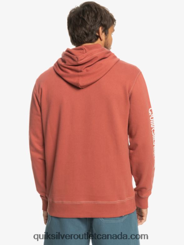 CA Quiksilver Men The Original Hoodie marsala TX4R21034