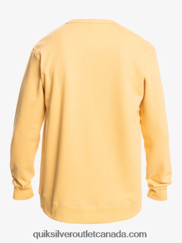 CA Quiksilver Men The Original Sweatshirt wheat TX4R21115