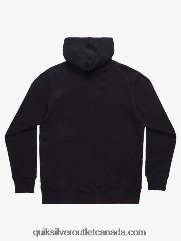 CA Quiksilver Men Waterman After Surf Zip-Up Hoodie black TX4R21420