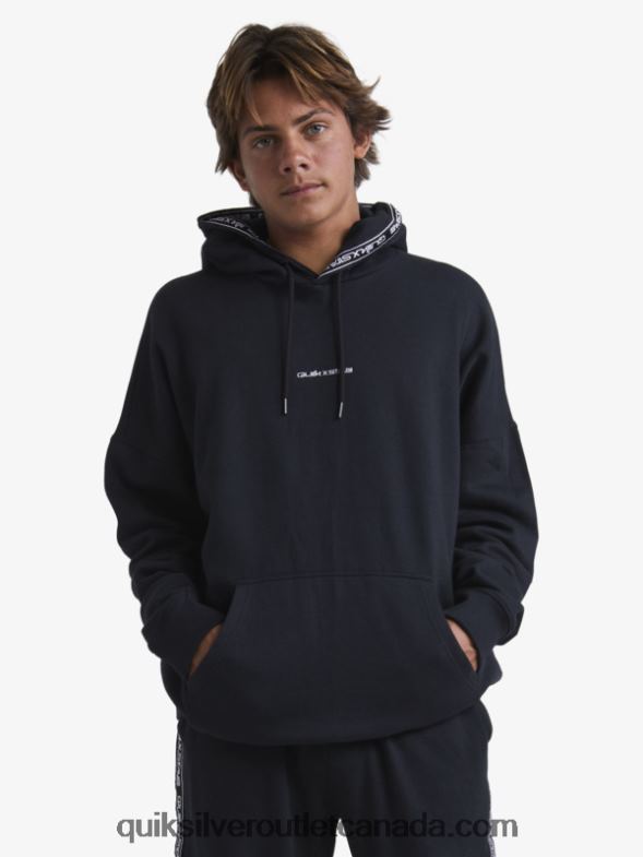 CA Quiksilver x Stab Men Hoodie black TX4R21805