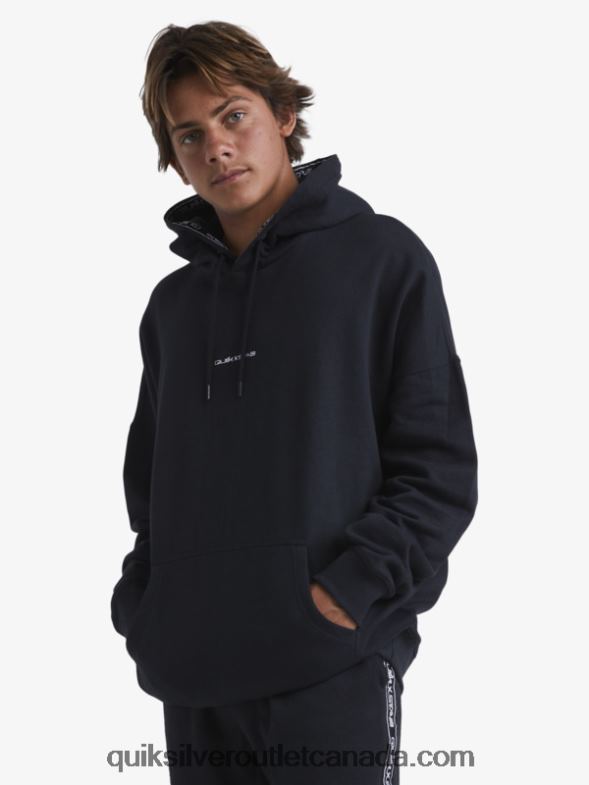 CA Quiksilver x Stab Men Hoodie black TX4R21805