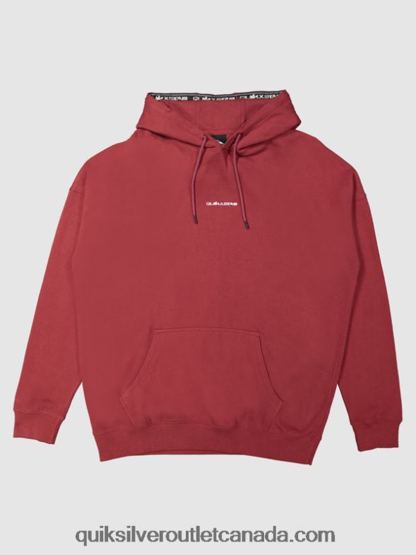 CA Quiksilver x Stab Men Hoodie ruby wine TX4R21804