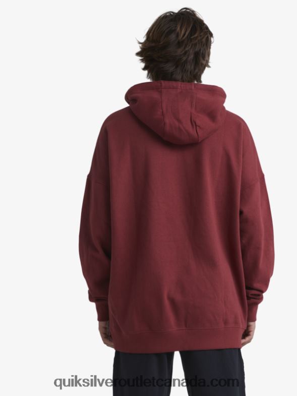 CA Quiksilver x Stab Men Hoodie ruby wine TX4R21804