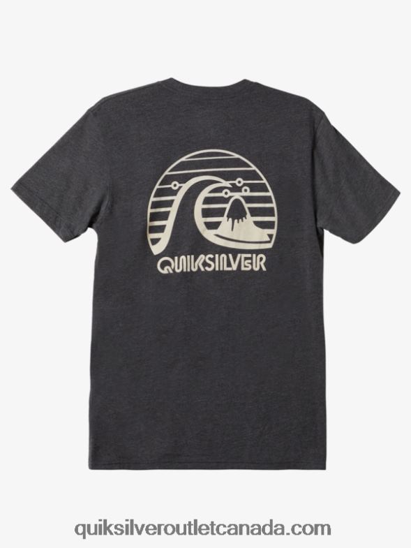 CA Quiksilver Men Bold Move Mod T-shirt charcoal heather TX4R21140
