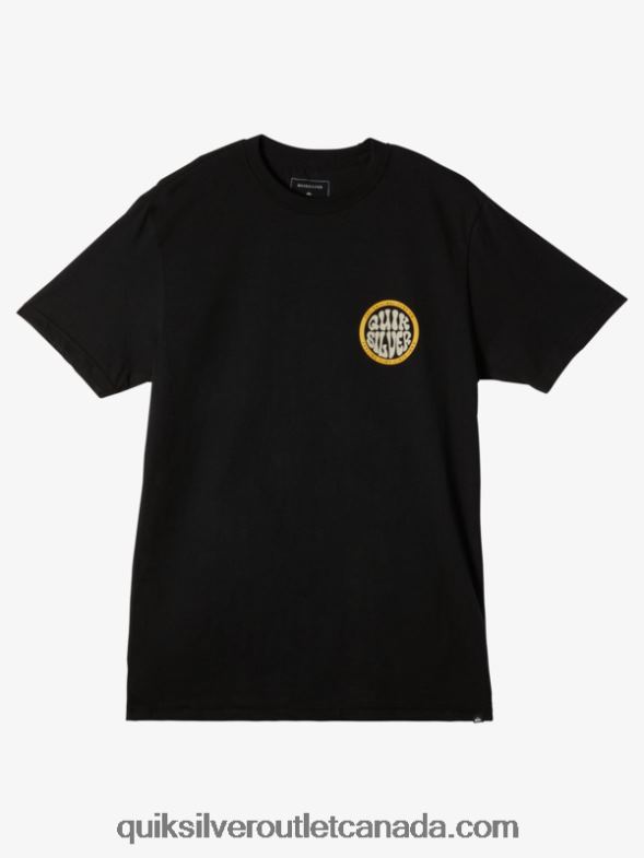 CA Quiksilver Men Bolder Type T-Shirt black TX4R246