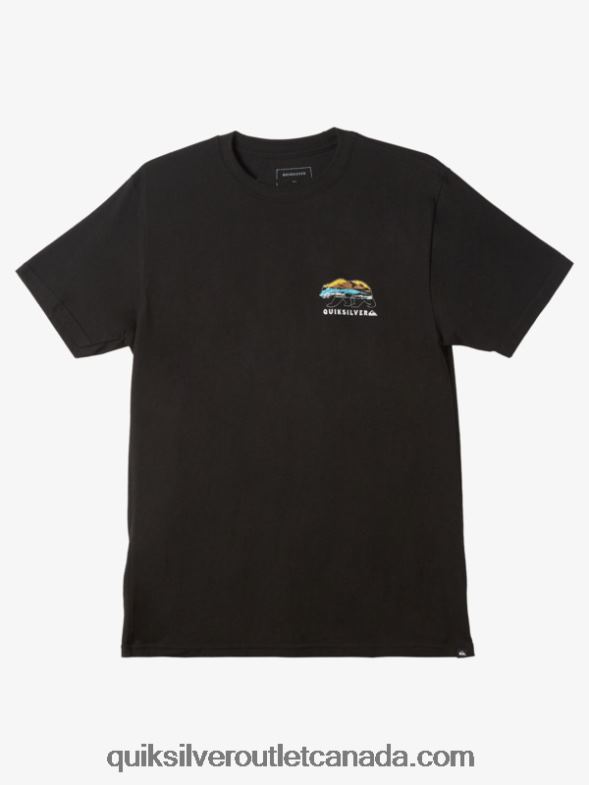 CA Quiksilver Men California Sunshine T-shirt black TX4R21184