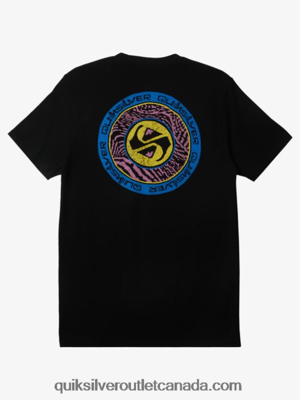 CA Quiksilver Men Circles End T-Shirt black TX4R2308
