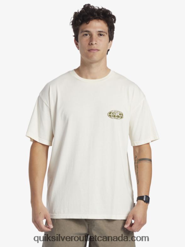 CA Quiksilver Men Clear Mind T-Shirt birch TX4R2741