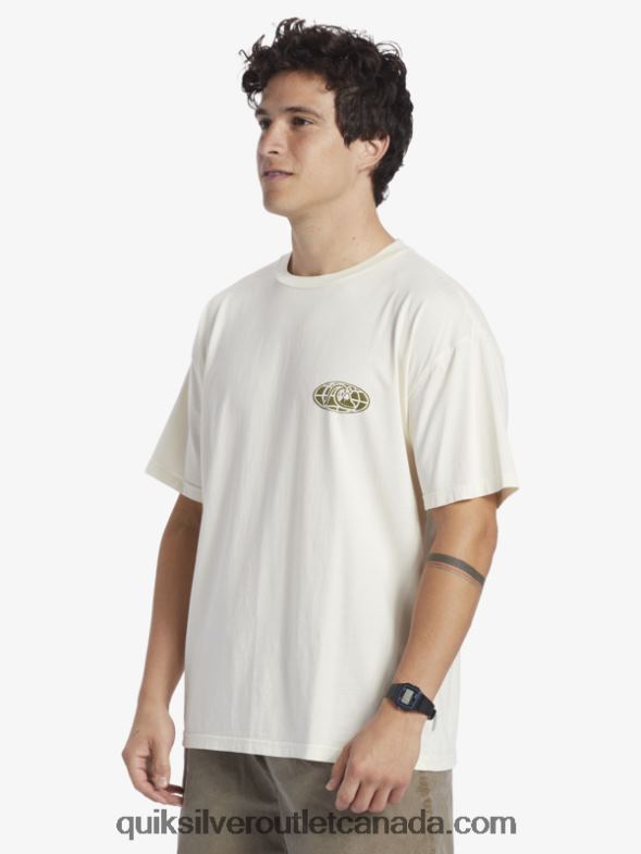 CA Quiksilver Men Clear Mind T-Shirt birch TX4R2741