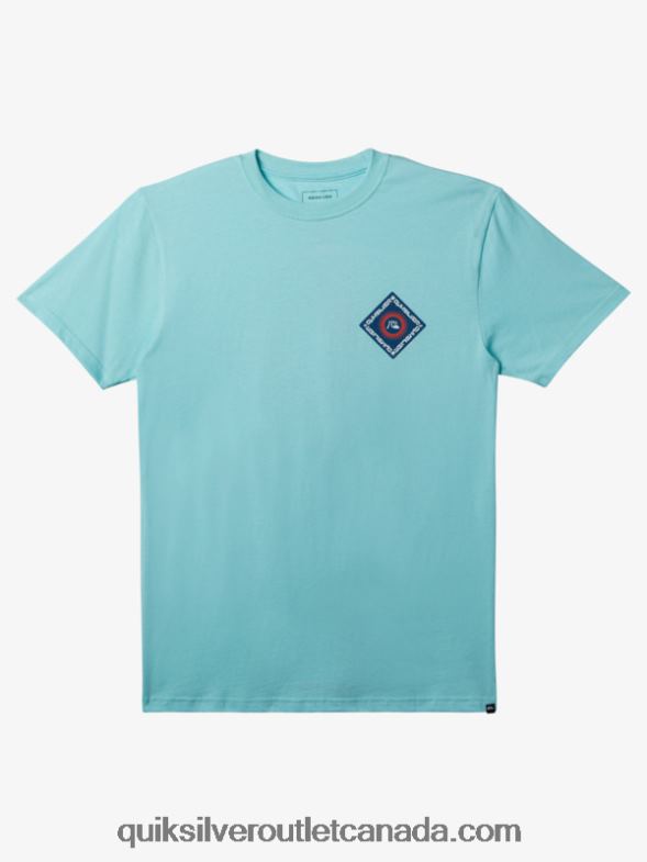 CA Quiksilver Men Clearview T-Shirt angel blue TX4R2393