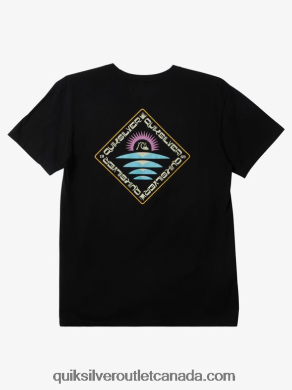 CA Quiksilver Men Clearview T-Shirt black TX4R2392
