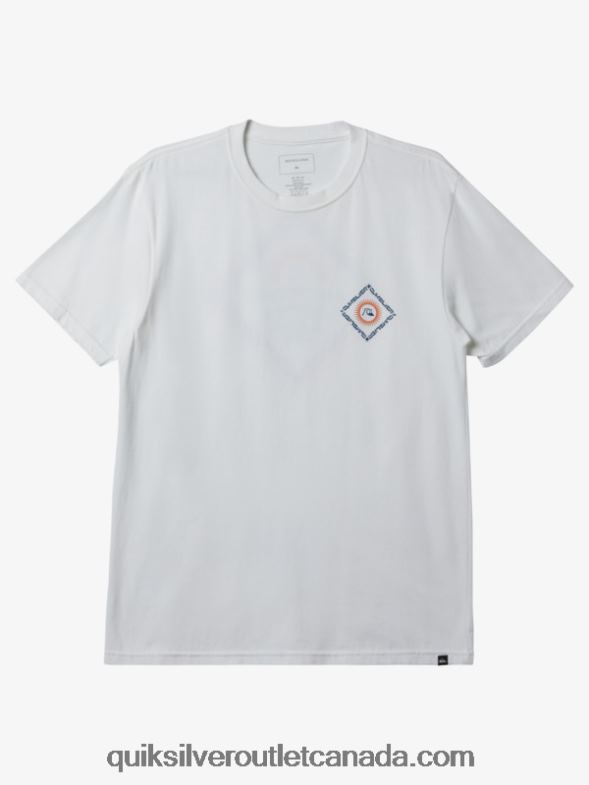 CA Quiksilver Men Clearview T-Shirt white TX4R2394