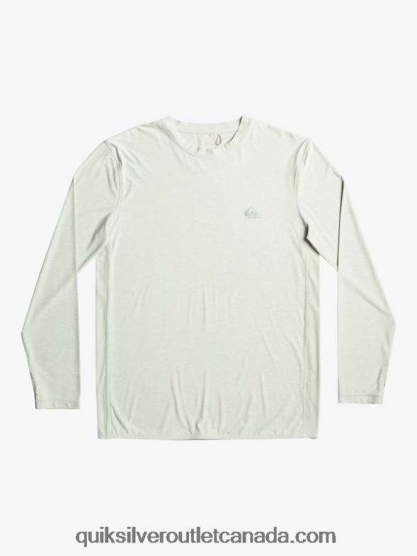 CA Quiksilver Men Coast Runner Long Sleeve T-Shirt gray violet heather TX4R21347