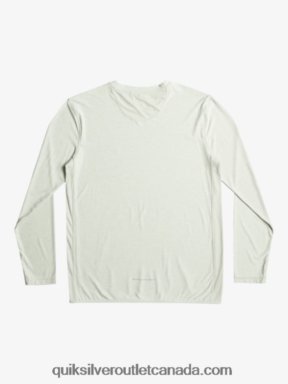 CA Quiksilver Men Coast Runner Long Sleeve T-Shirt gray violet heather TX4R21347
