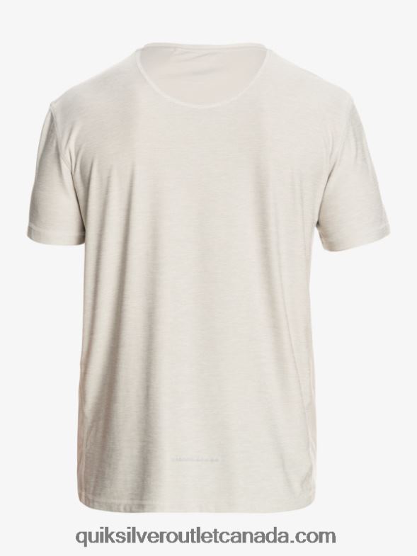 CA Quiksilver Men Coast Runner T-Shirt gray violet heather TX4R21329
