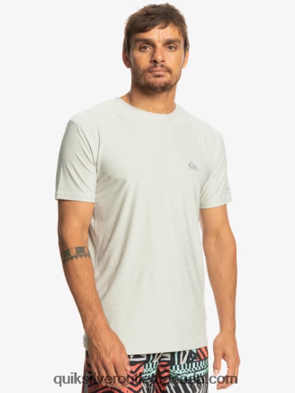 CA Quiksilver Men Coast Runner T-Shirt gray violet heather TX4R21329