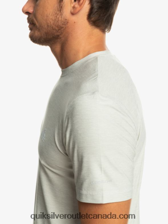 CA Quiksilver Men Coast Runner T-Shirt gray violet heather TX4R21329