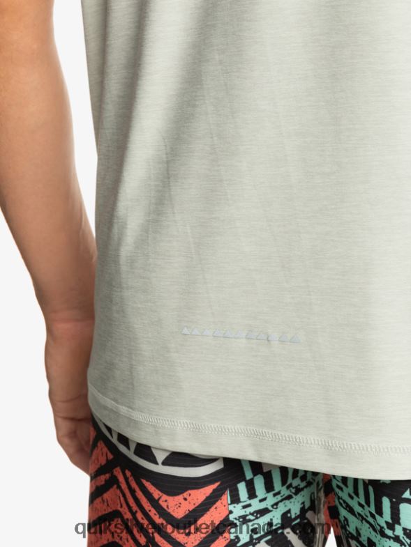 CA Quiksilver Men Coast Runner T-Shirt gray violet heather TX4R21329