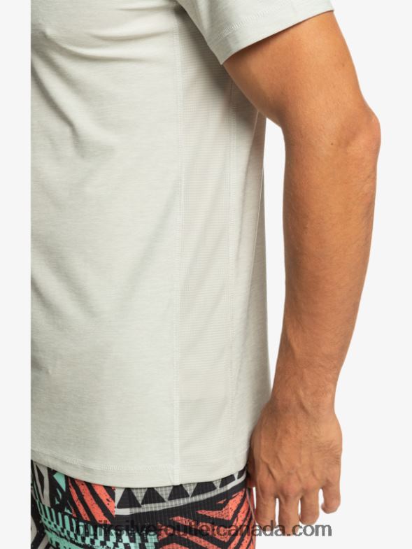 CA Quiksilver Men Coast Runner T-Shirt gray violet heather TX4R21329