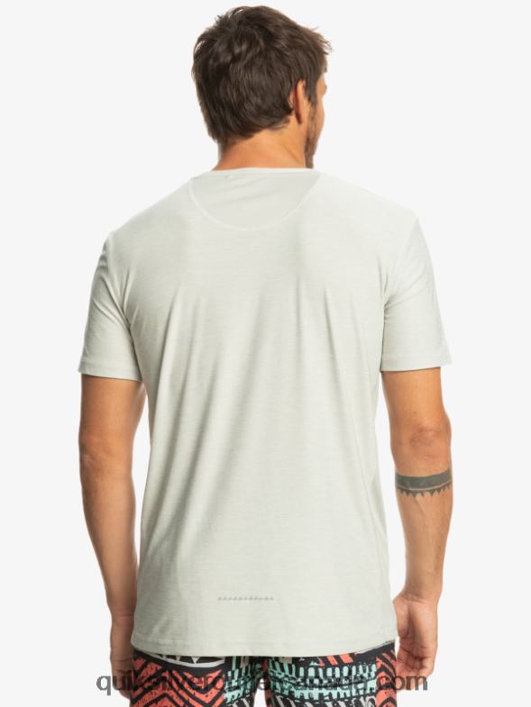 CA Quiksilver Men Coast Runner T-Shirt gray violet heather TX4R21329