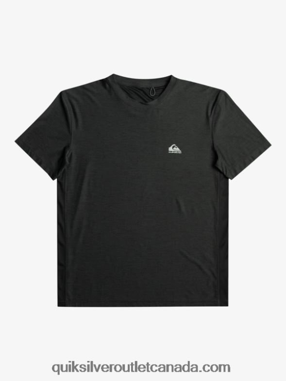 CA Quiksilver Men Coast Runner T-Shirt phantom heather TX4R21330