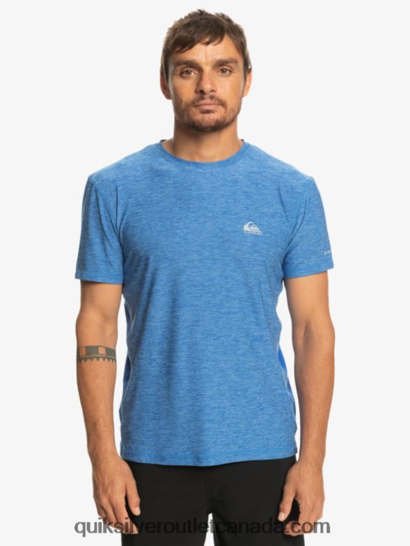 CA Quiksilver Men Coast Runner T-Shirt snorkel blue TX4R21331