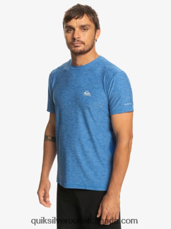 CA Quiksilver Men Coast Runner T-Shirt snorkel blue TX4R21331