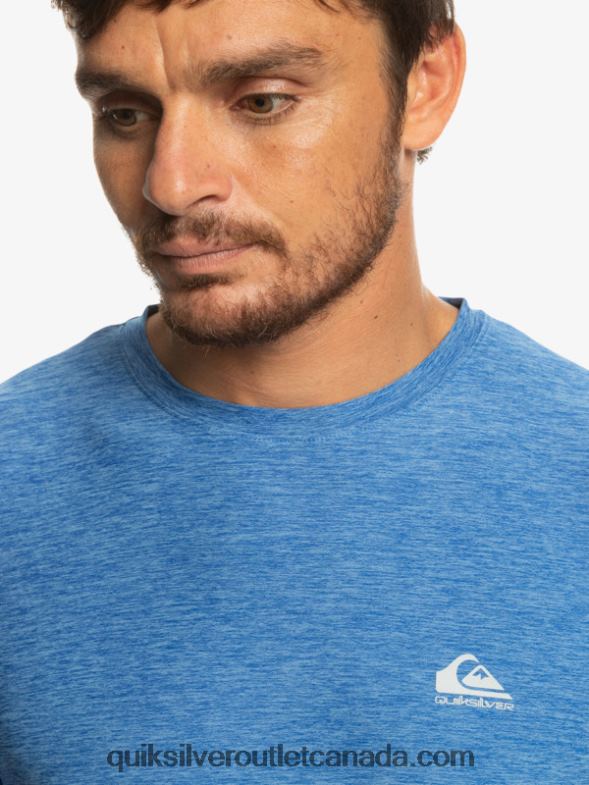 CA Quiksilver Men Coast Runner T-Shirt snorkel blue TX4R21331