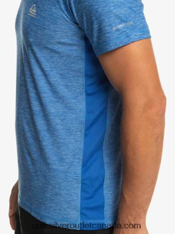 CA Quiksilver Men Coast Runner T-Shirt snorkel blue TX4R21331