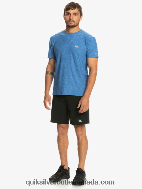CA Quiksilver Men Coast Runner T-Shirt snorkel blue TX4R21331