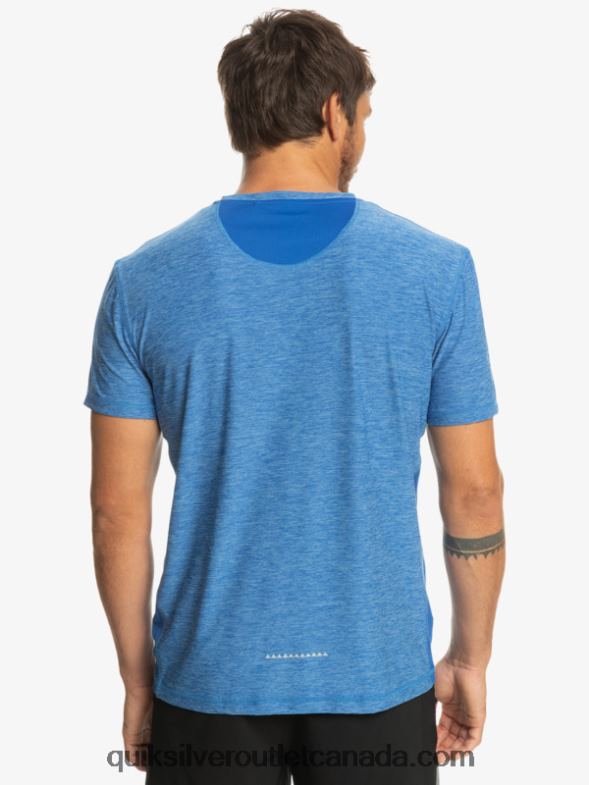 CA Quiksilver Men Coast Runner T-Shirt snorkel blue TX4R21331