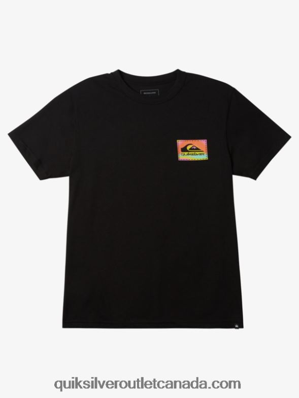 CA Quiksilver Men Color Flow T-shirt black TX4R21204