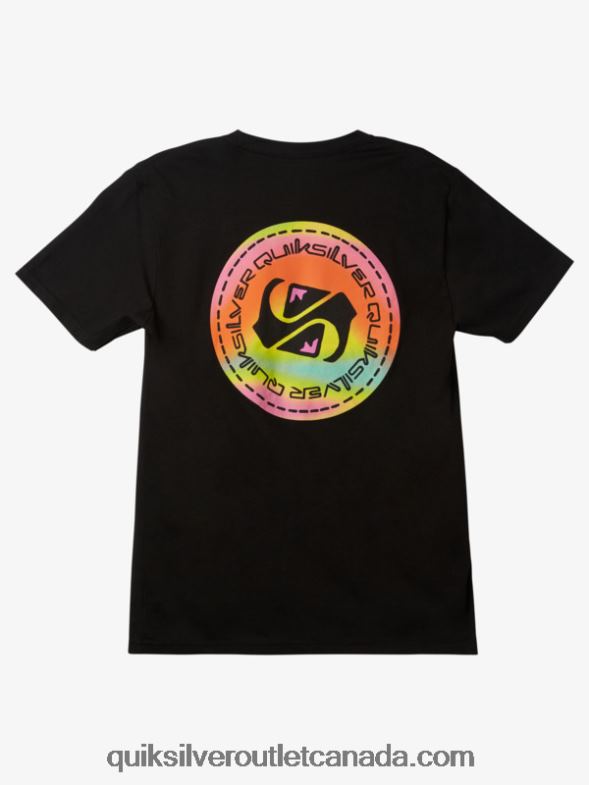 CA Quiksilver Men Color Flow T-shirt black TX4R21204