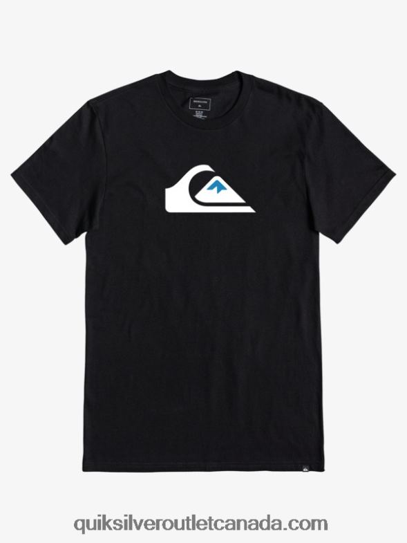 CA Quiksilver Men Comp Logo T-Shirt black TX4R21383