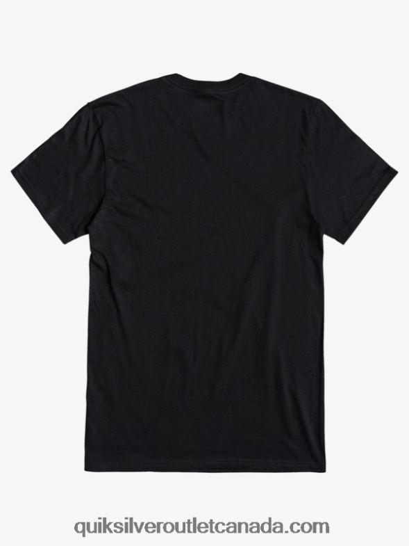 CA Quiksilver Men Comp Logo T-Shirt black TX4R21383