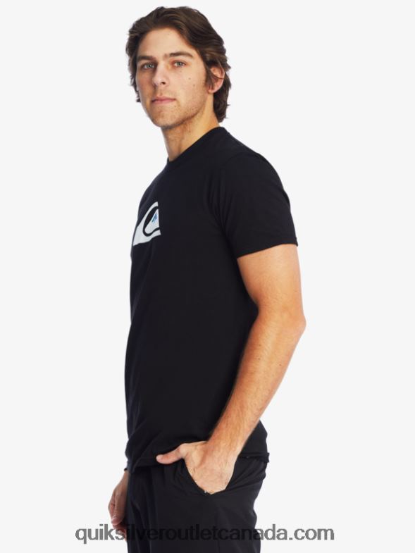 CA Quiksilver Men Comp Logo T-Shirt black TX4R21383