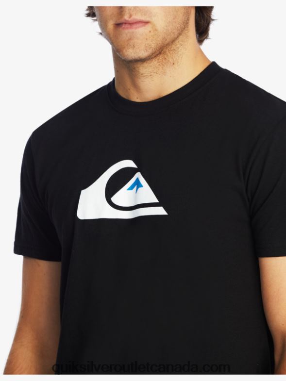 CA Quiksilver Men Comp Logo T-Shirt black TX4R21383