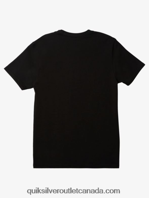 CA Quiksilver Men Comp Logo T-shirt black TX4R2189