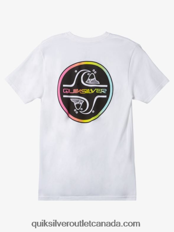CA Quiksilver Men Core Bubble T-shirt white TX4R21027