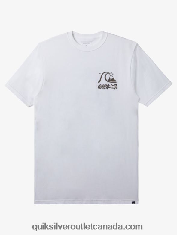 CA Quiksilver Men Escape Route T-Shirt white TX4R2120