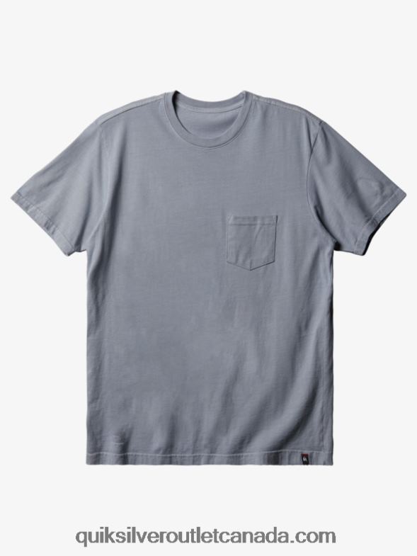 CA Quiksilver Men Everyday Pocket T-Shirt sleet TX4R2894
