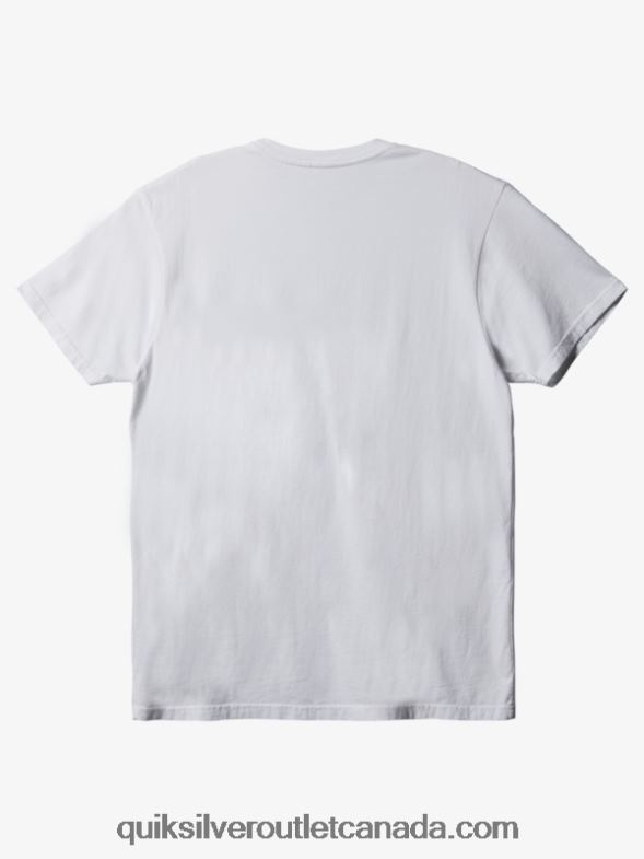 CA Quiksilver Men Everyday Pocket T-Shirt white TX4R2893